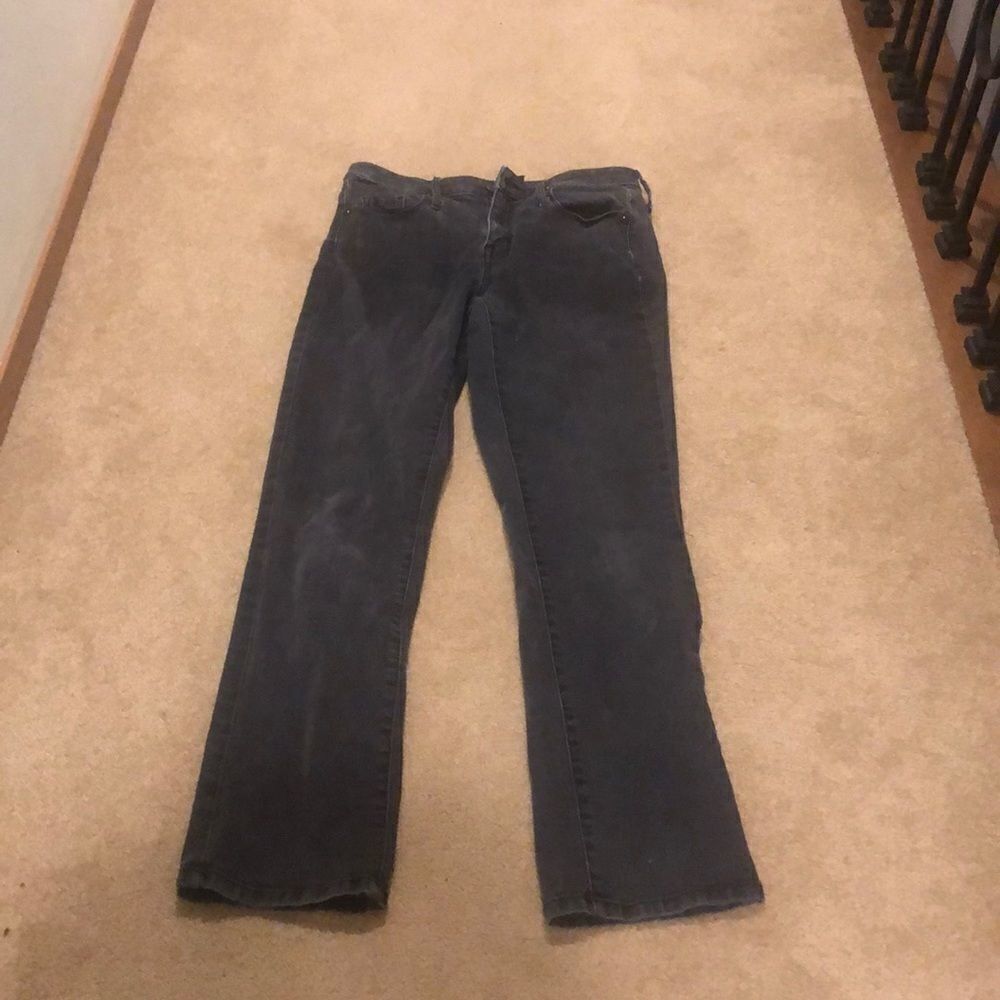 Mossimo girls high rise straight jeans